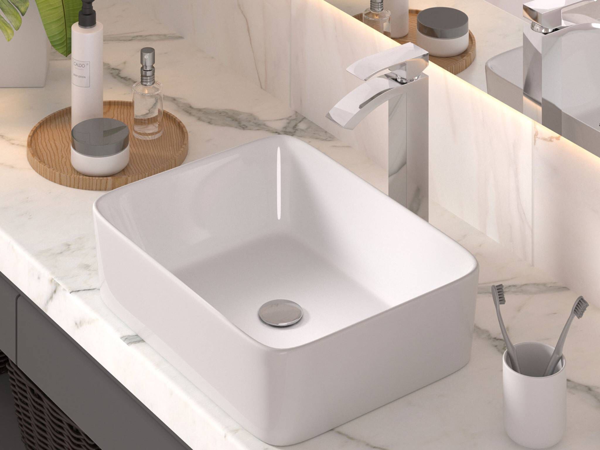 Llave Monomando Alta Para Lavabo L&iacute;nea Niagara&reg; En Cromo Pulido,,hi-res image number null