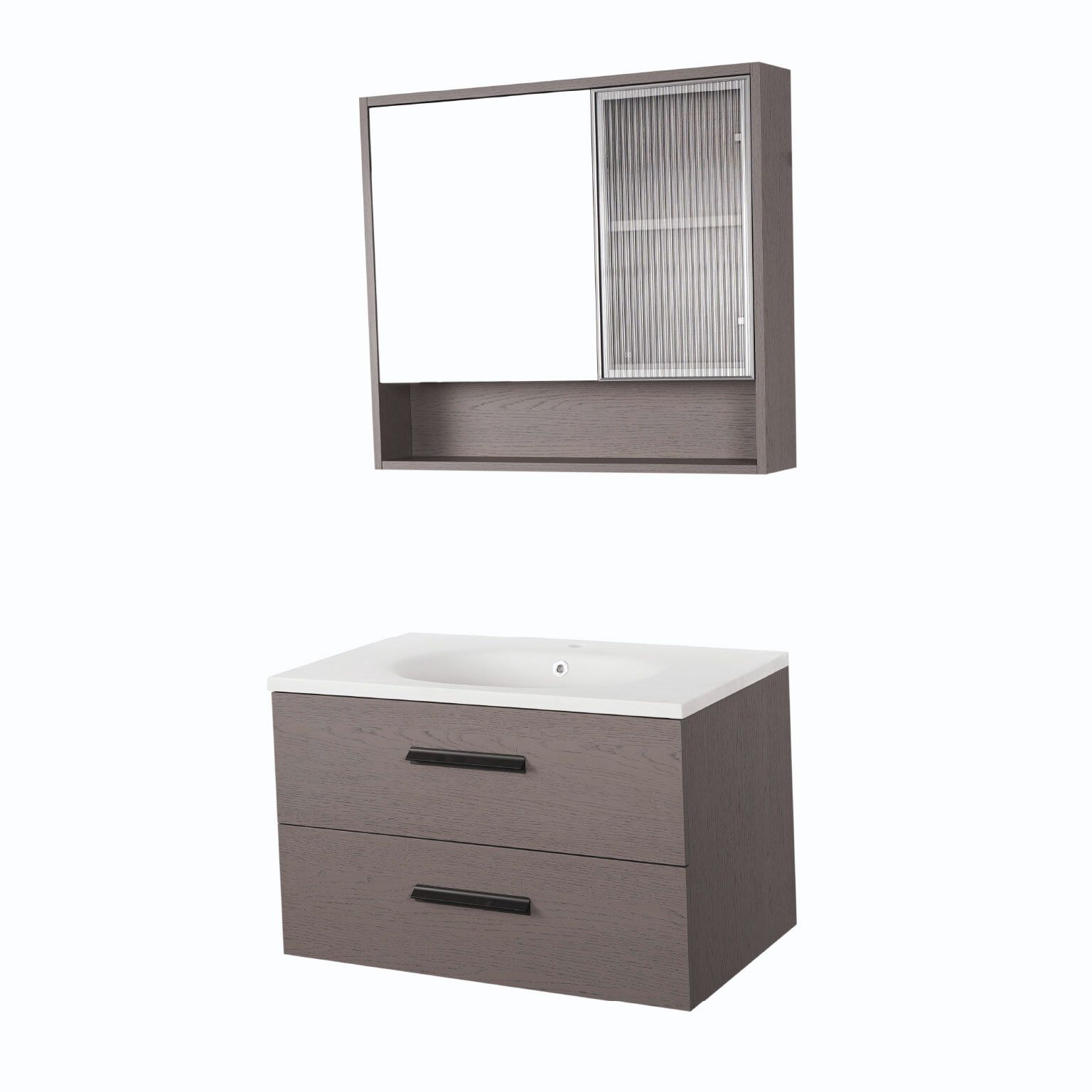 Vanity Burdeos 80 X 48 X 49 Cm Color Walnut,,hi-res