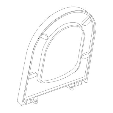 Asiento Praga Ii Para Sanitario Praga Blanco
