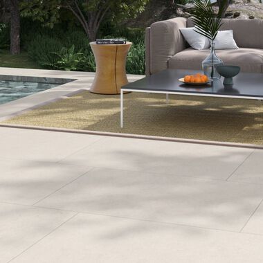 Exterior Essence Beige con Blanco
