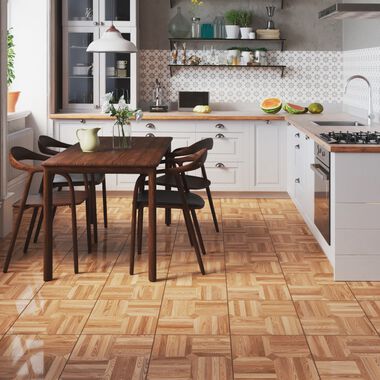 Cocina Epoca Caf&eacute; con Multicolor