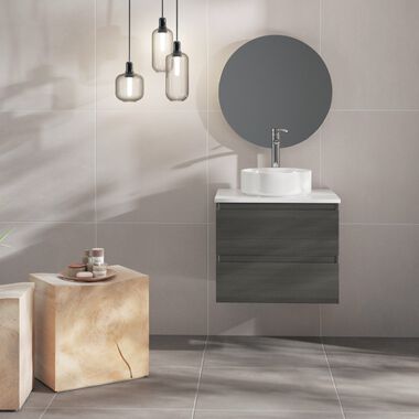 Ba&ntilde;o Modulor Gris