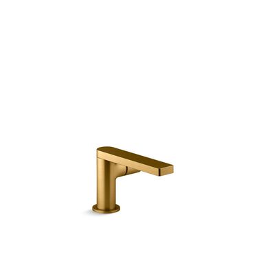 Llave Monomando Baja Para Lavabo Composed Dorado