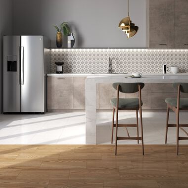 Cocina Satori Beige con Blanco