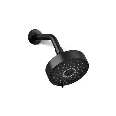 Cebolleta Purist De Regadera De Tres Funciones En Negro