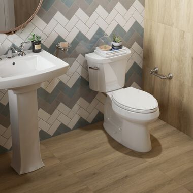 Ba&ntilde;o Rainforest Beige con Blanco