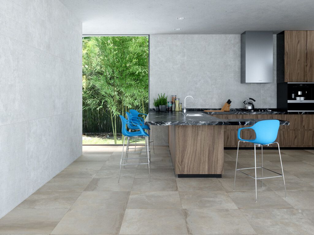 Cocina Boulevard Blanco con Gris,,hi-res