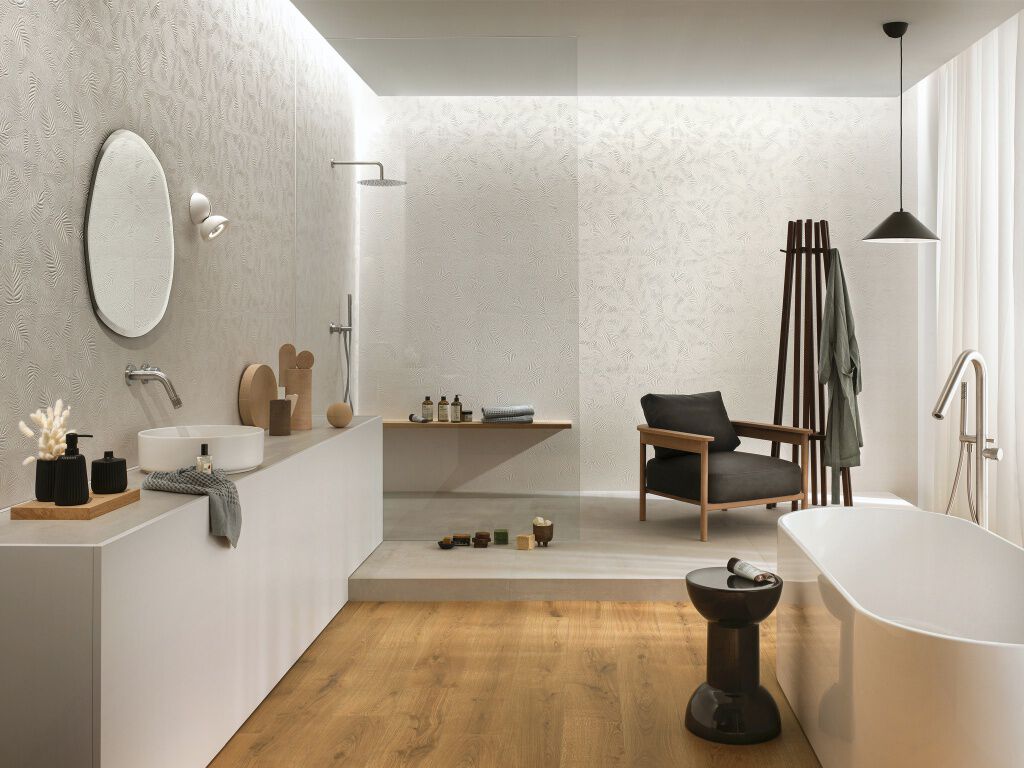 Ba&ntilde;o 3D Wall Beige,,hi-res