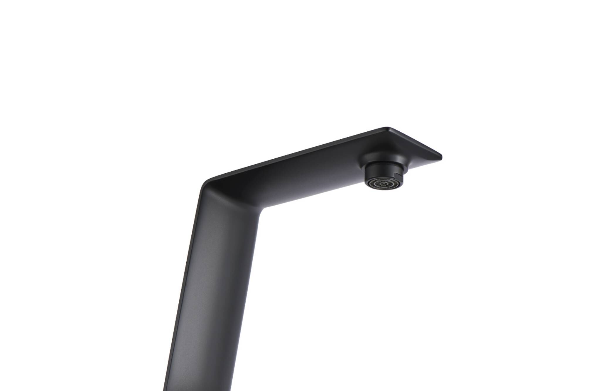 Llave duomando para lavabo l&iacute;nea Weismar en negro mate,,hi-res image number null