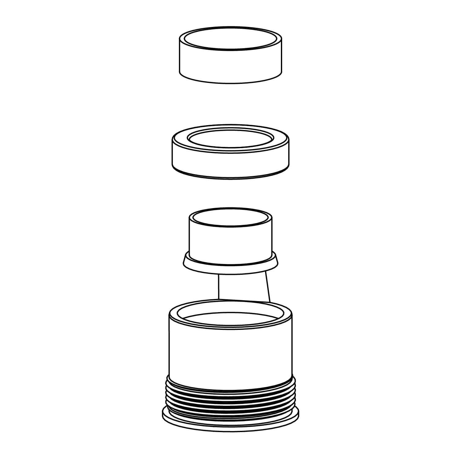 Aireador essen square para llaves de cocina unico,,hi-res