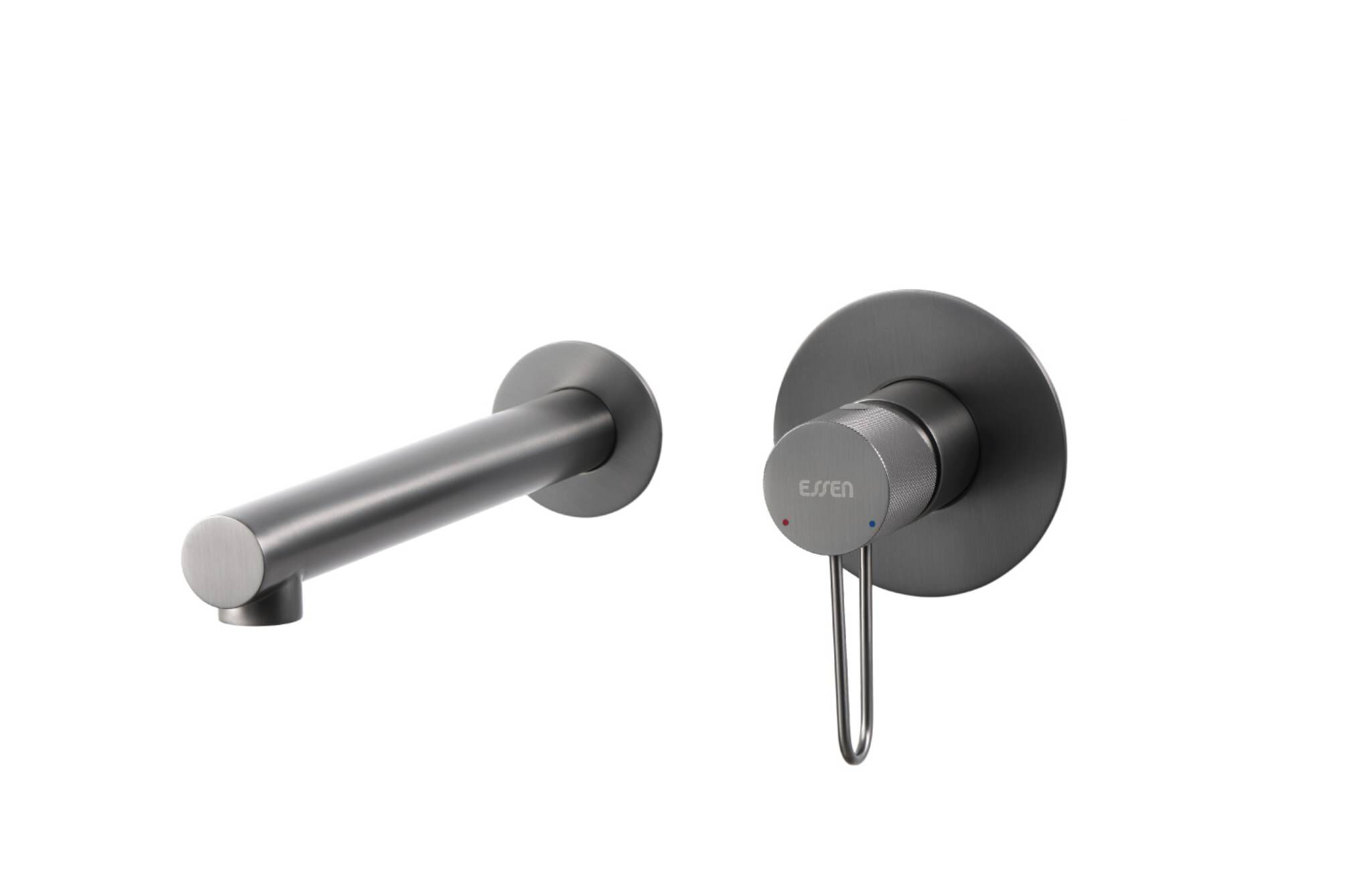 Llave de muro para lavabo l&iacute;nea Meyer en titanio mate,,hi-res image number null