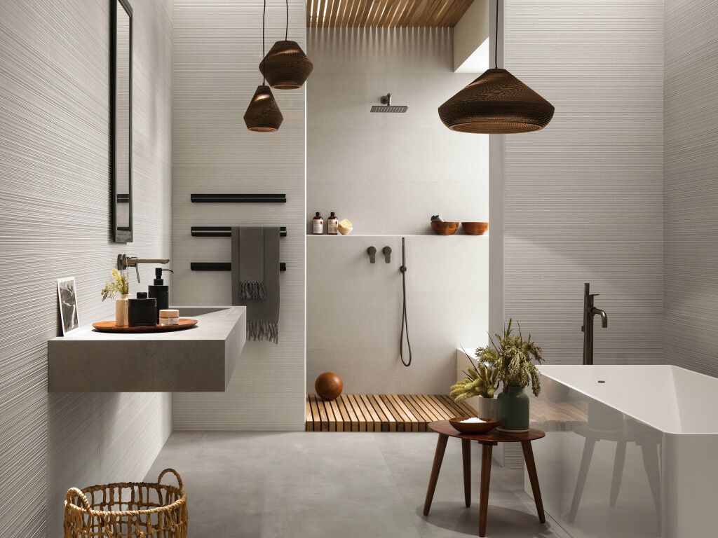 Ba&ntilde;o 3D Wall Blanco,,hi-res