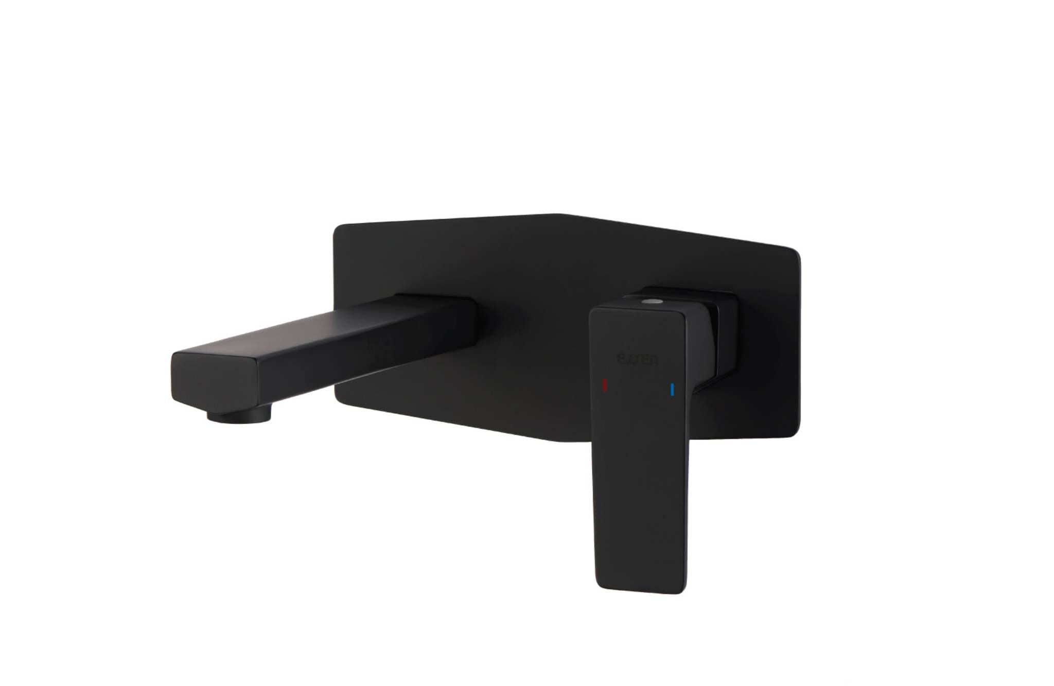 Llave de muro para lavabo l&iacute;nea Dessau en negro mate,,hi-res image number null