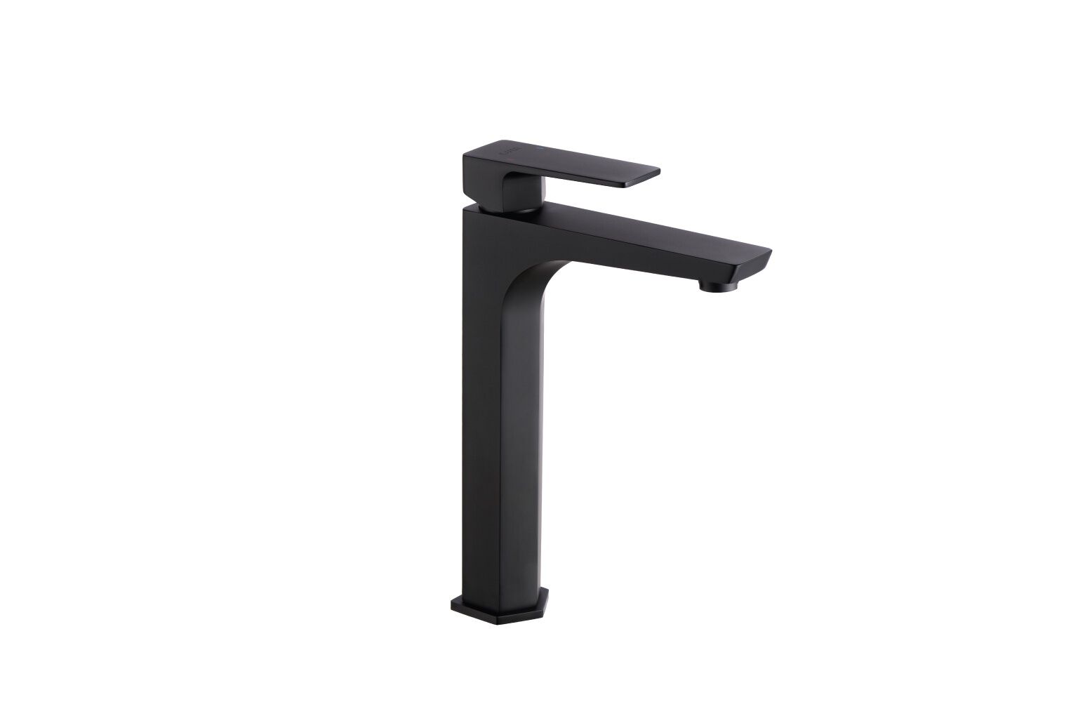 Llave monomando alta para lavabo l&iacute;nea Dessau en negro mate,,hi-res image number null