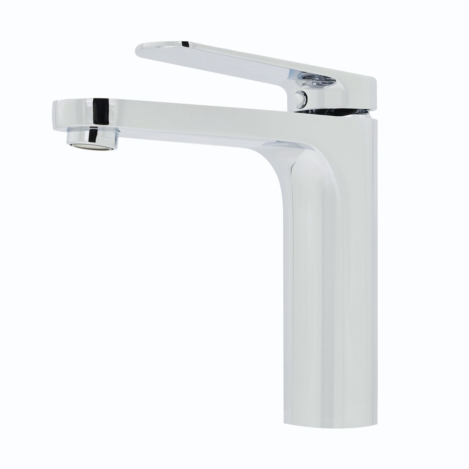 Llave monomando baja para lavabo l&iacute;nea Praga en cromo pulido,,hi-res image number null