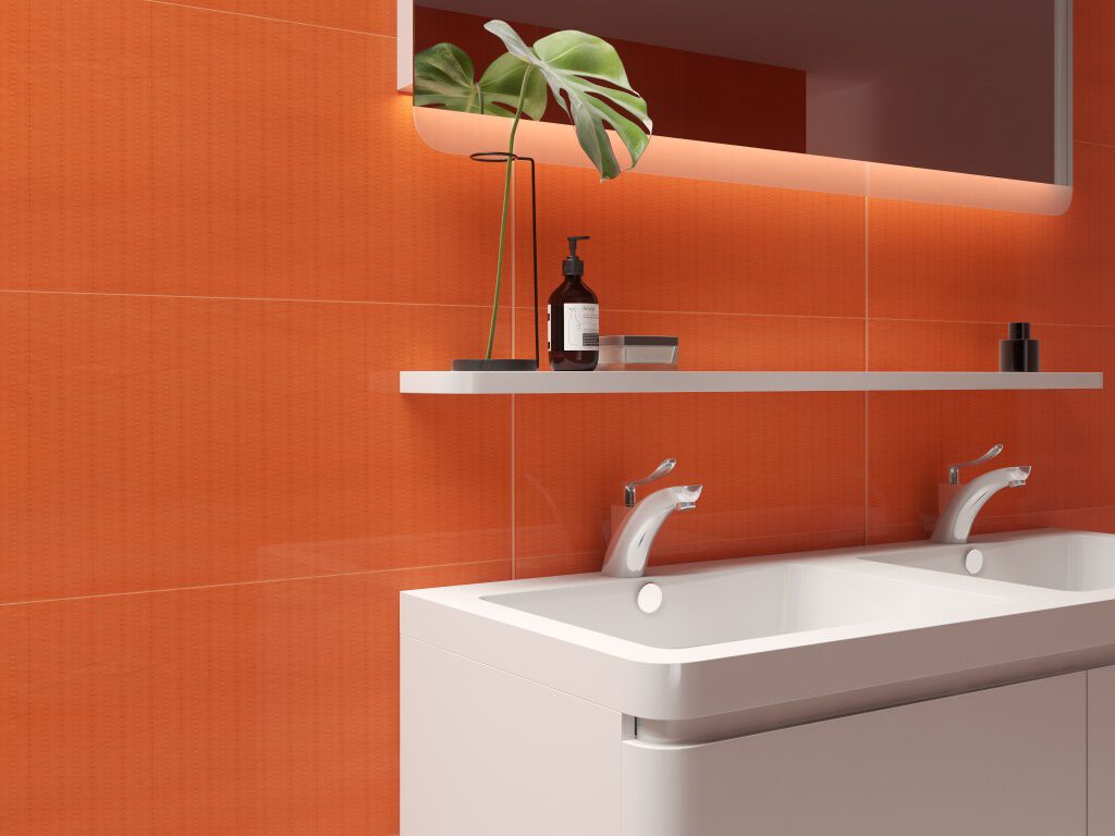 Ba&ntilde;o Kaleido Naranja,,hi-res