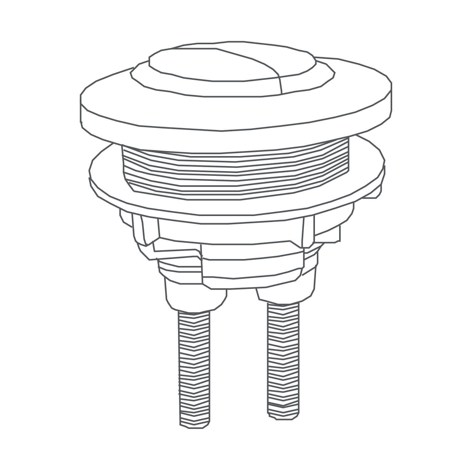 Boton de doble descarga milan i y ii para sanitario milan unico,,hi-res image number null