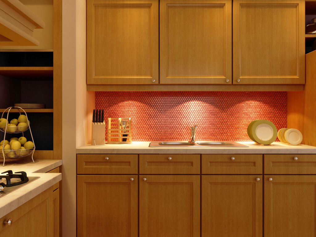 Cocina Interglass Penny Round Rojo,,hi-res