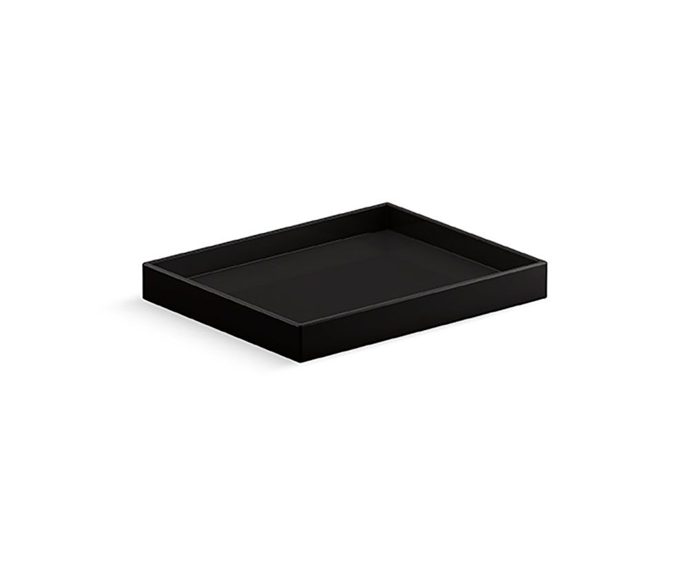 Bandeja decorativa l&iacute;nea Draft en negro,,hi-res image number null
