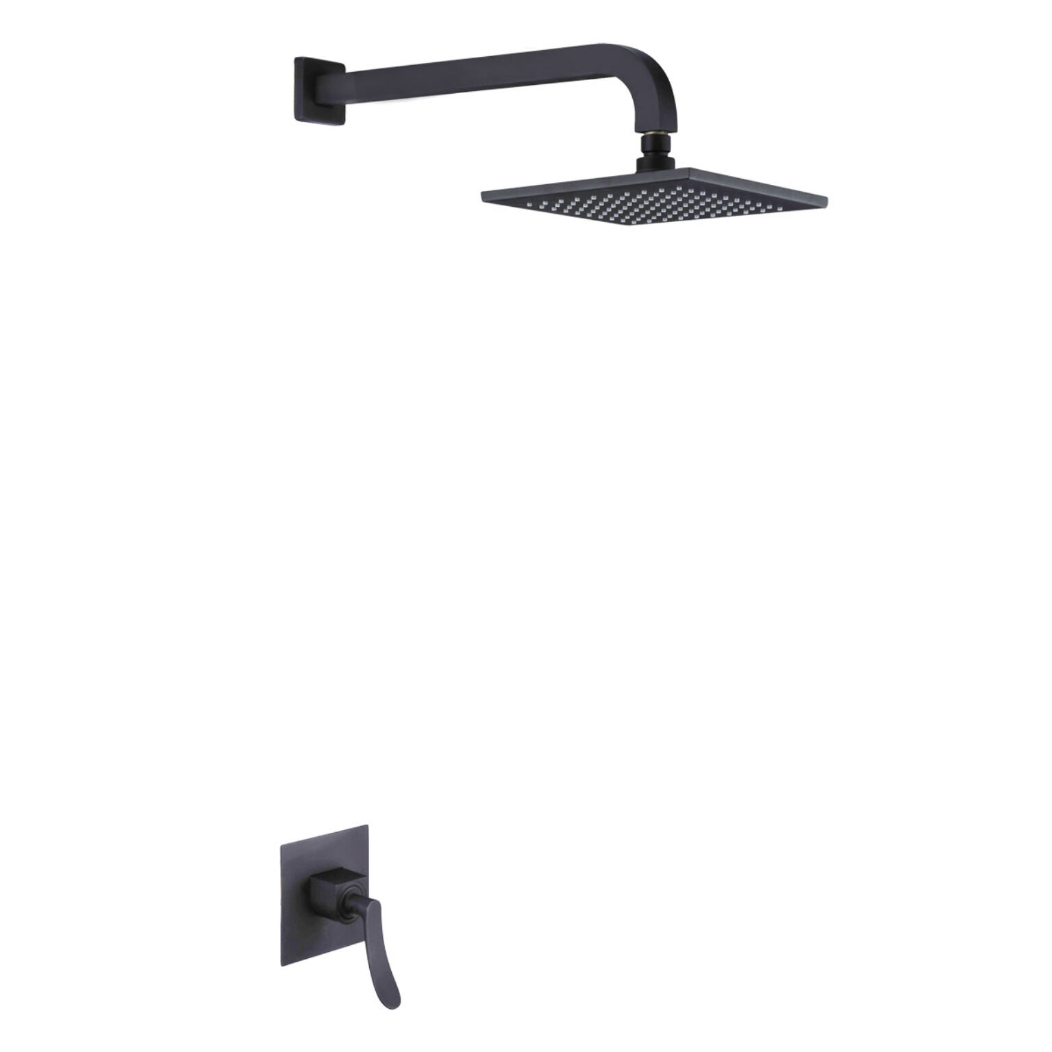 Conjunto de regadera l&iacute;nea Dubl&iacute;n&reg; en negro mate,,hi-res image number null