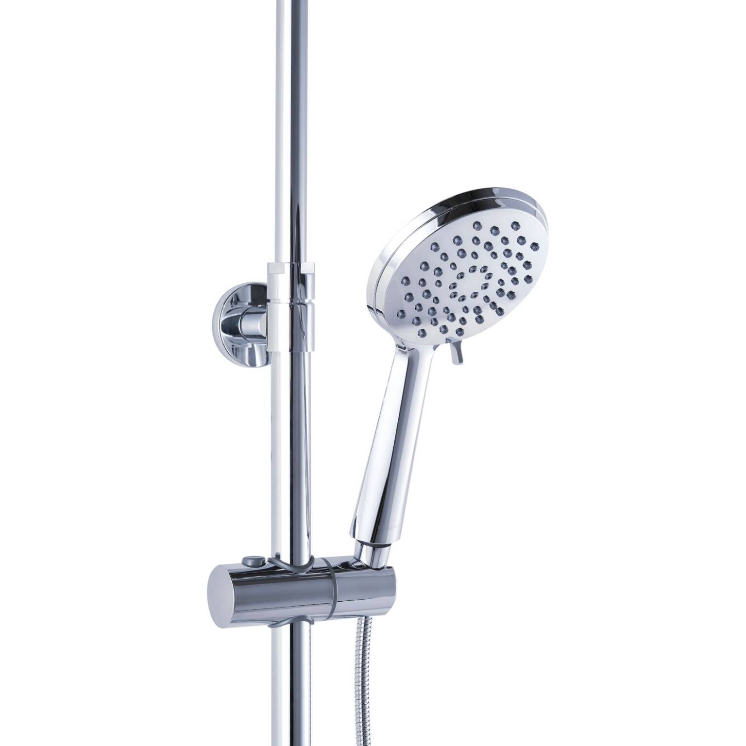 Regadera de muro para ba&ntilde;o l&iacute;nea Marbella&reg; en cromo pulido,,hi-res image number null