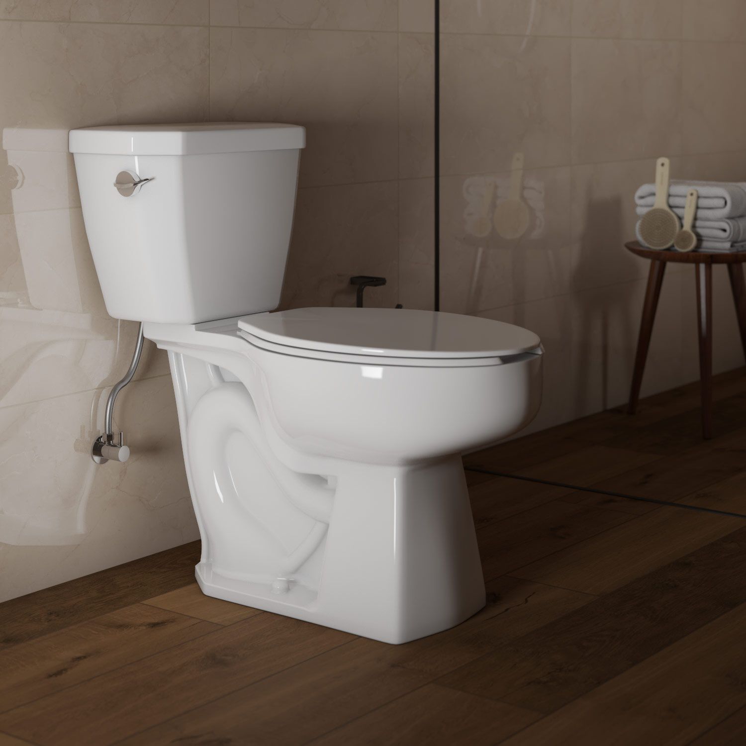 Llave universal de control angular 1/2 a 3/8 de pulgada en cromo pulido,,hi-res image number null