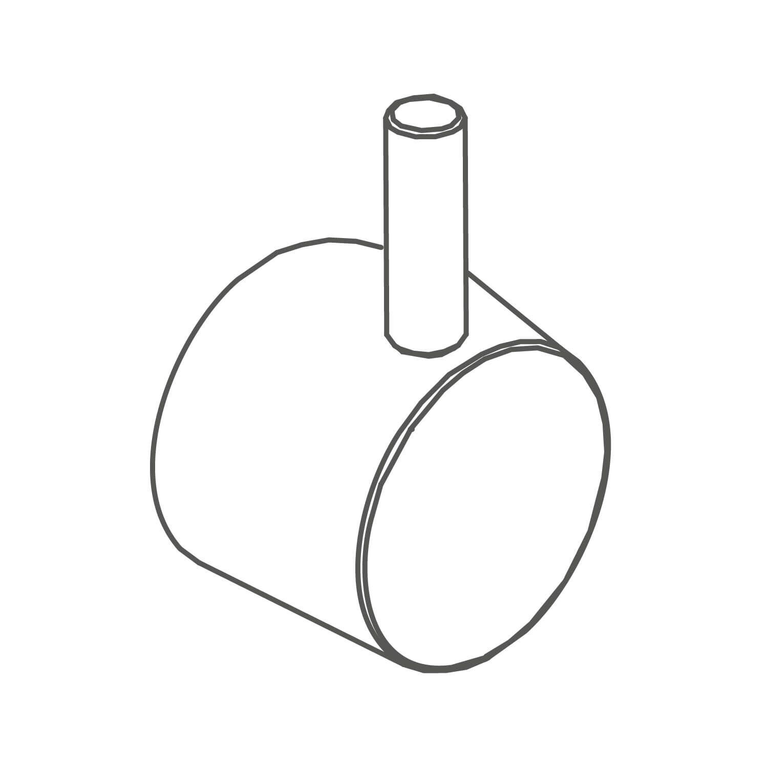 Maneral desviador stilo para regadera de muro georgia cromo pulido,,hi-res image number null