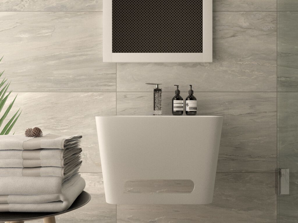 Ba&ntilde;o Avalon Gris,,hi-res