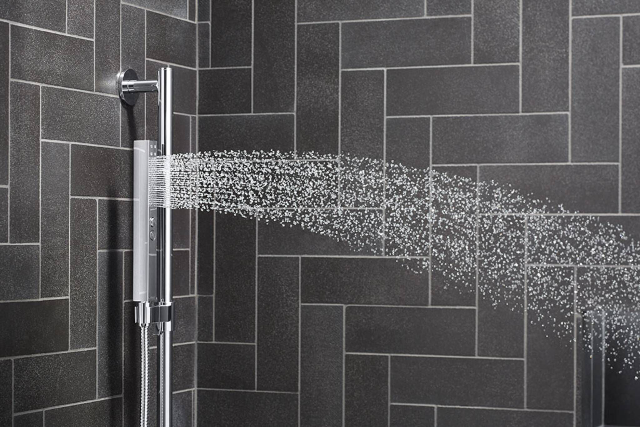 Regadera de mano multifunci&oacute;n l&iacute;nea Shift en cromo pulido,,hi-res image number null