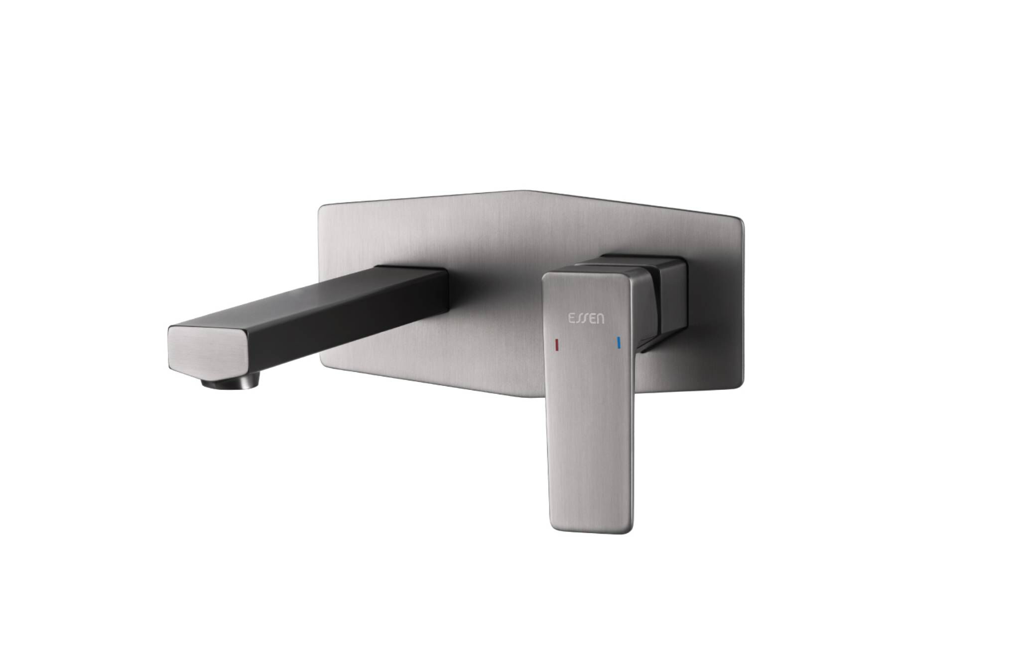 Llave de muro para lavabo l&iacute;nea Dessau en titanio mate,,hi-res image number null