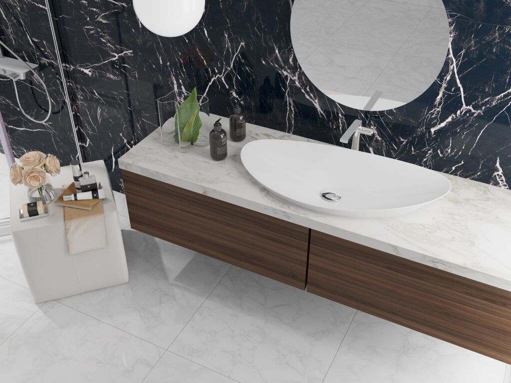 Ba&ntilde;o Aura Rectificado Blanco con Negro,,hi-res