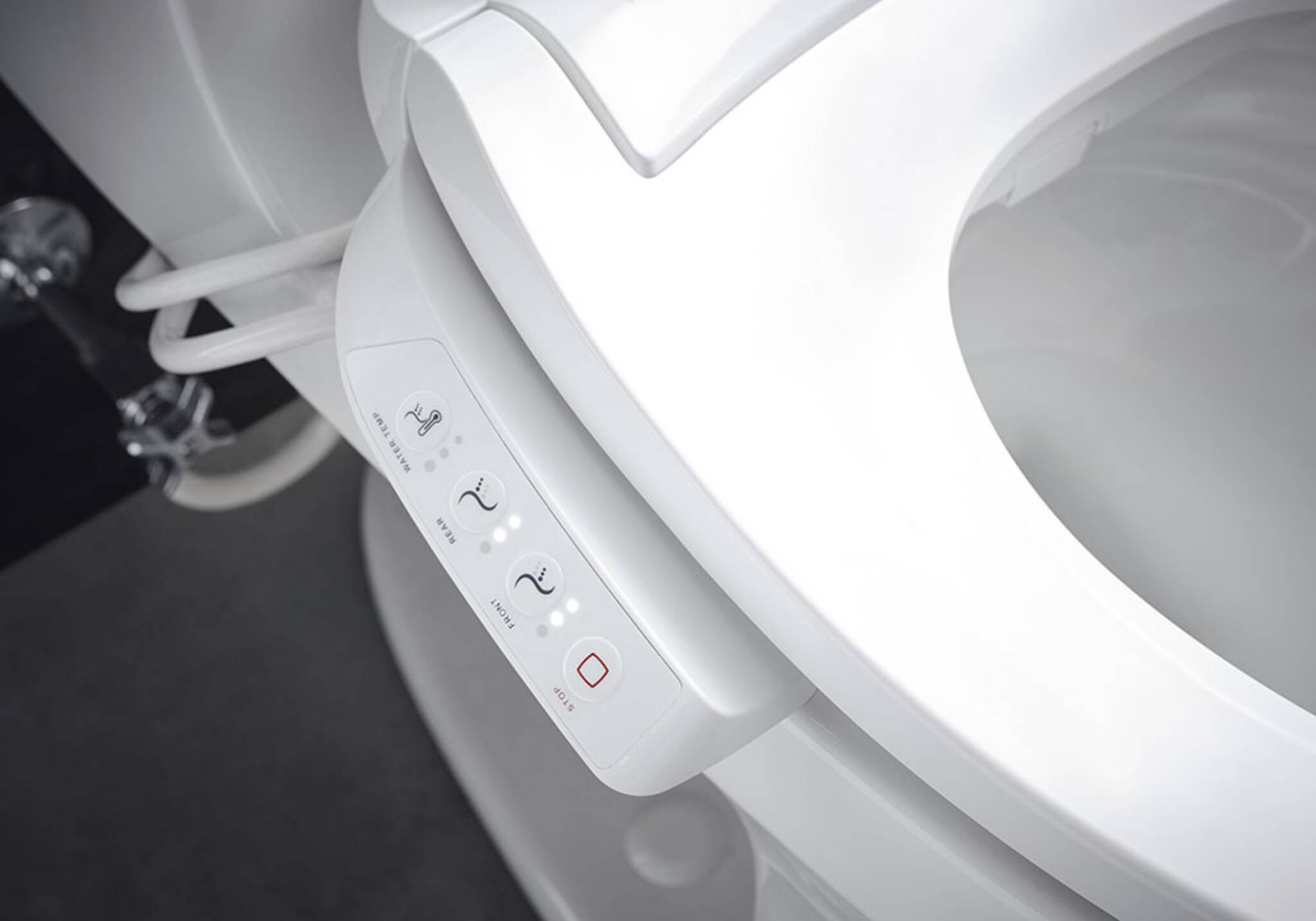 Asiento alargado con bidet para sanitario l&iacute;nea C3 en blanco,,hi-res image number null