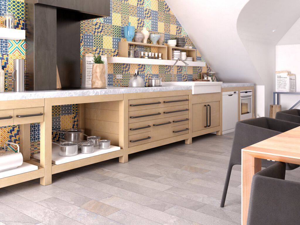 Cocina Dots Gris con Multicolor,,hi-res