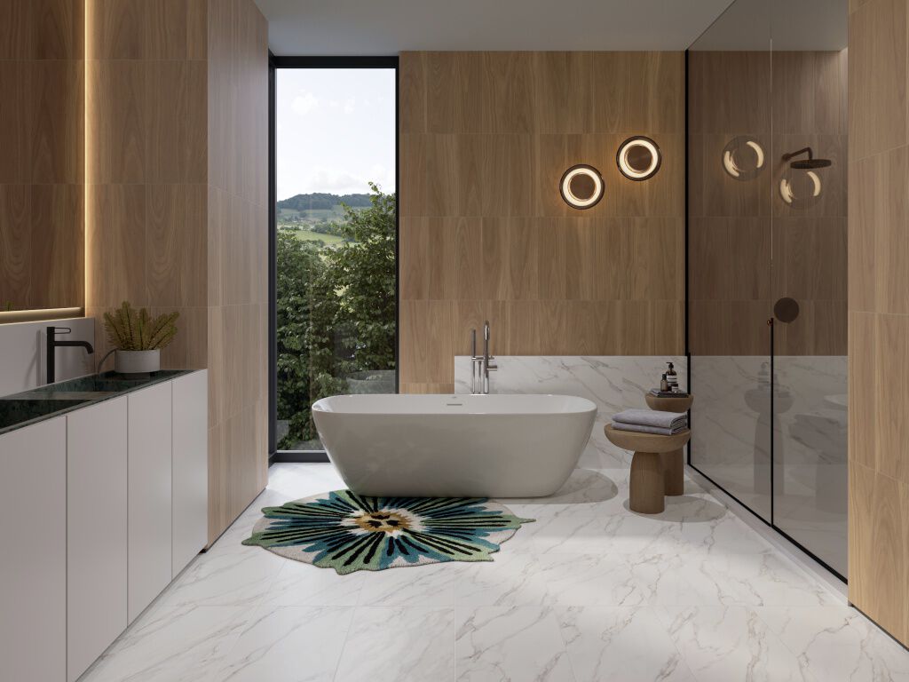 Llave de piso para tina l&iacute;nea Weismar en cromo pulido,,hi-res