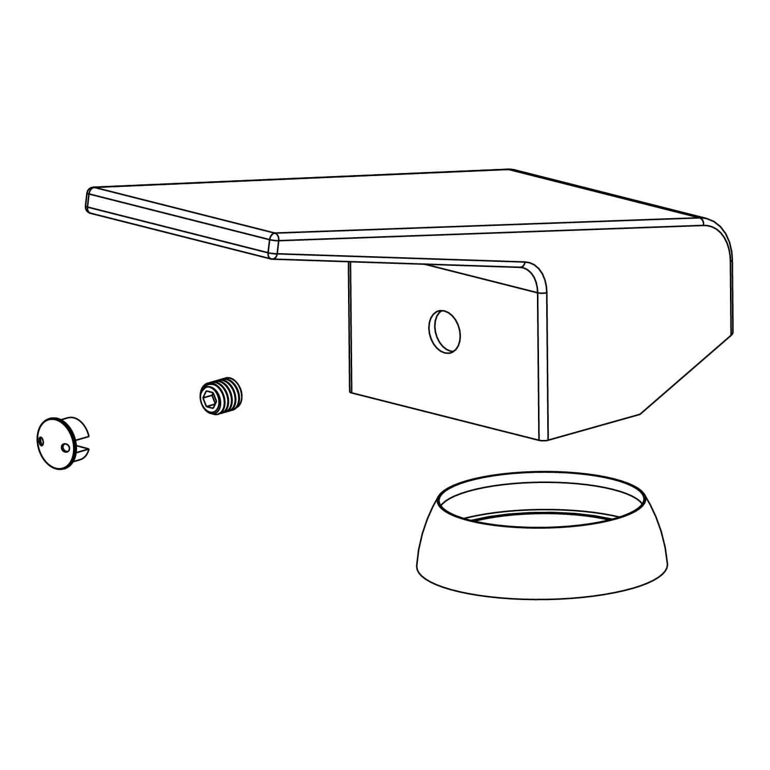 Maneral niagara para centerset dorado satinado,,hi-res image number null
