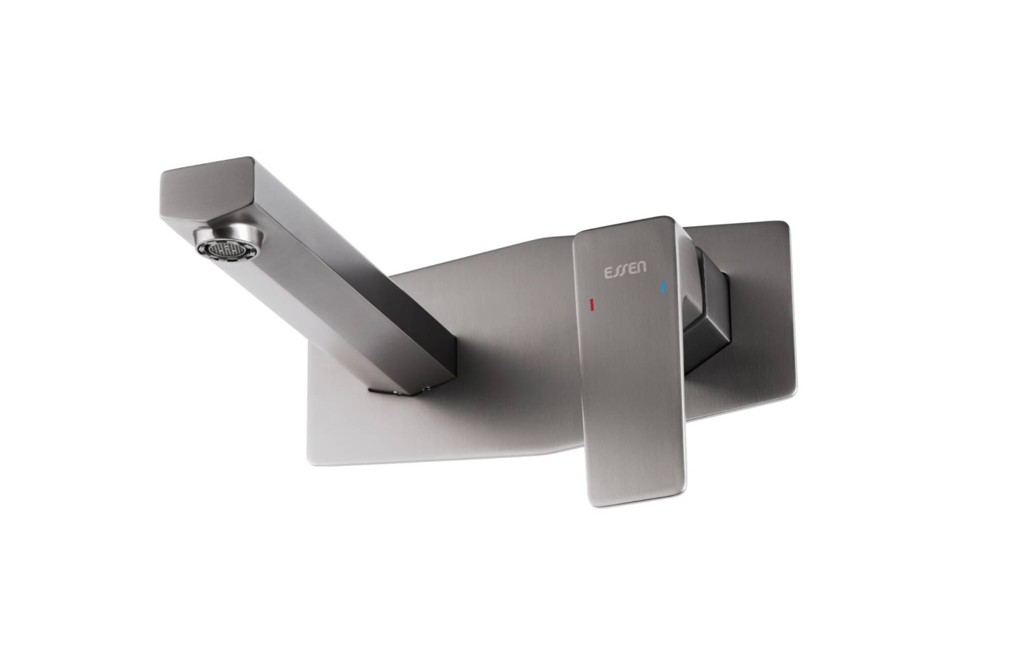 Llave de muro para lavabo l&iacute;nea Dessau en titanio mate,,hi-res image number null