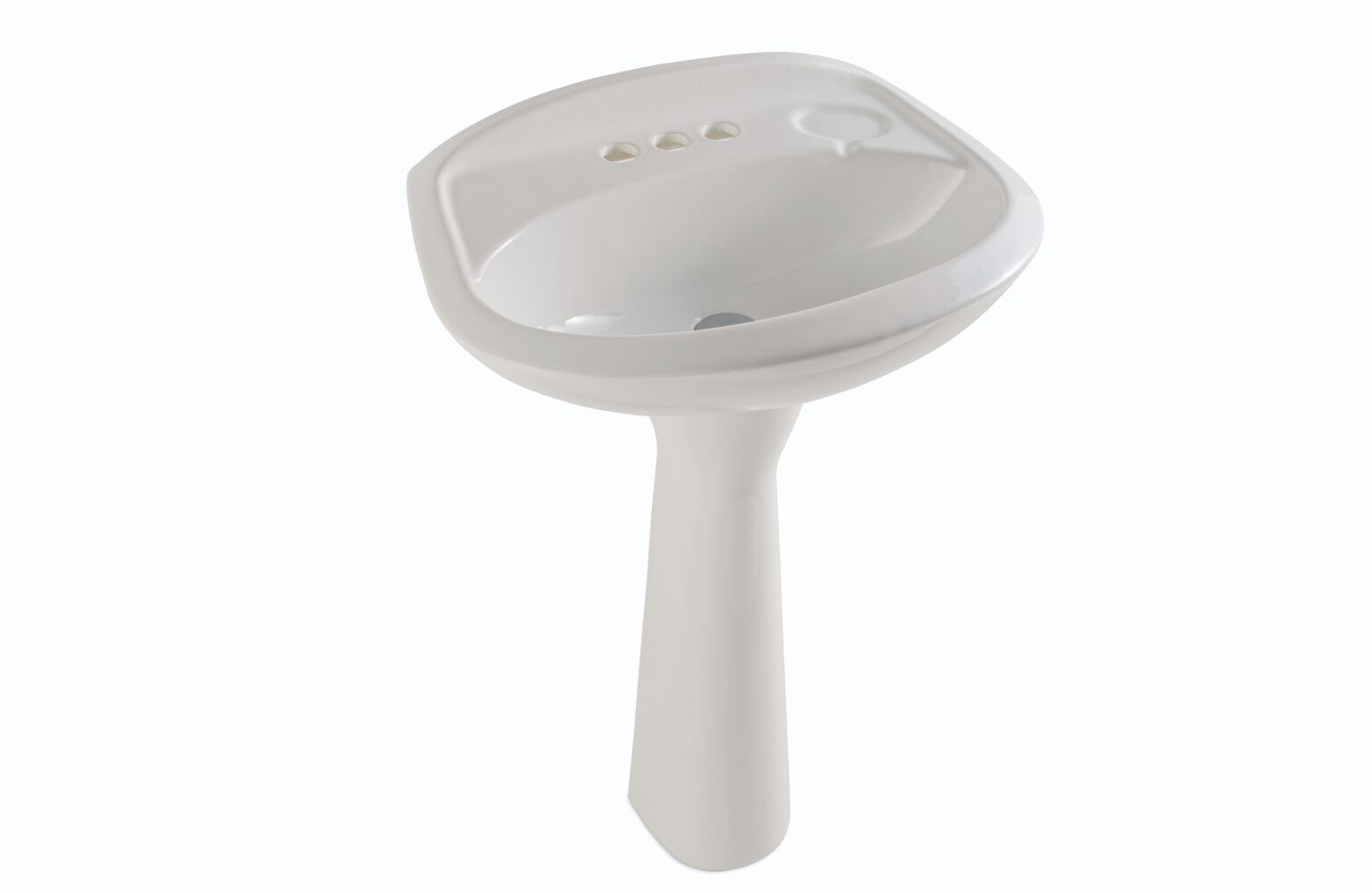 Lavabo de pedestal centerset l&iacute;nea Georgia blanco,,hi-res image number null