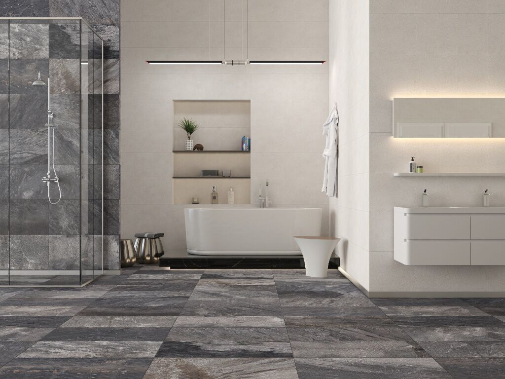 Ba&ntilde;o Emboss Blanco con Gris,,hi-res