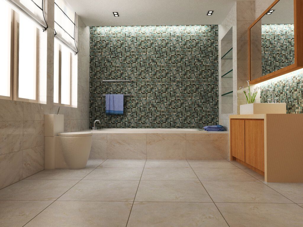 Ba&ntilde;o Interglass Murano Azul con Blanco,,hi-res