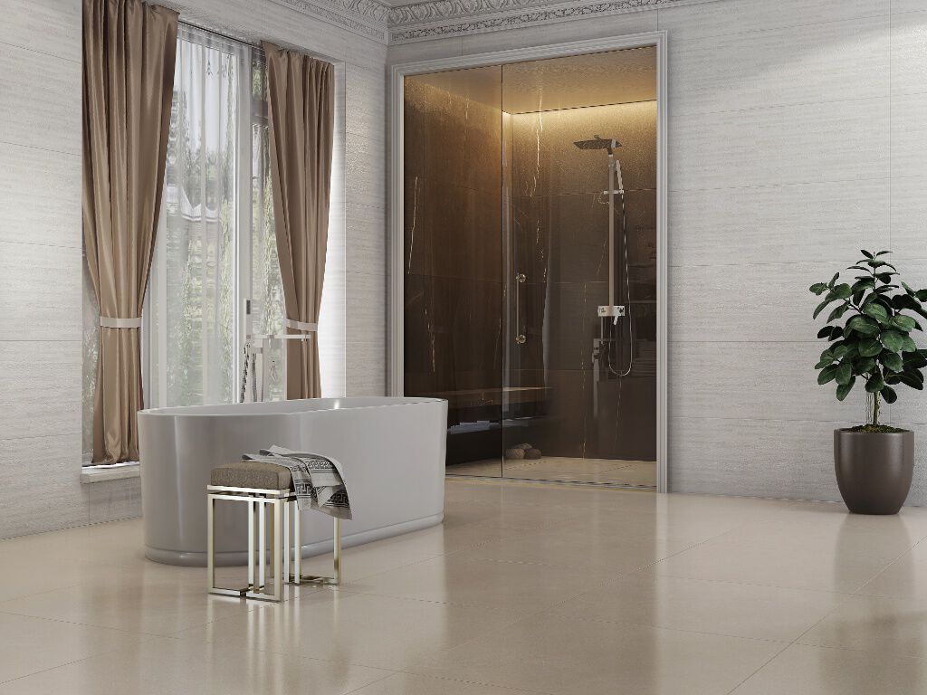 Ba&ntilde;o Emboss Beige con Blanco,,hi-res