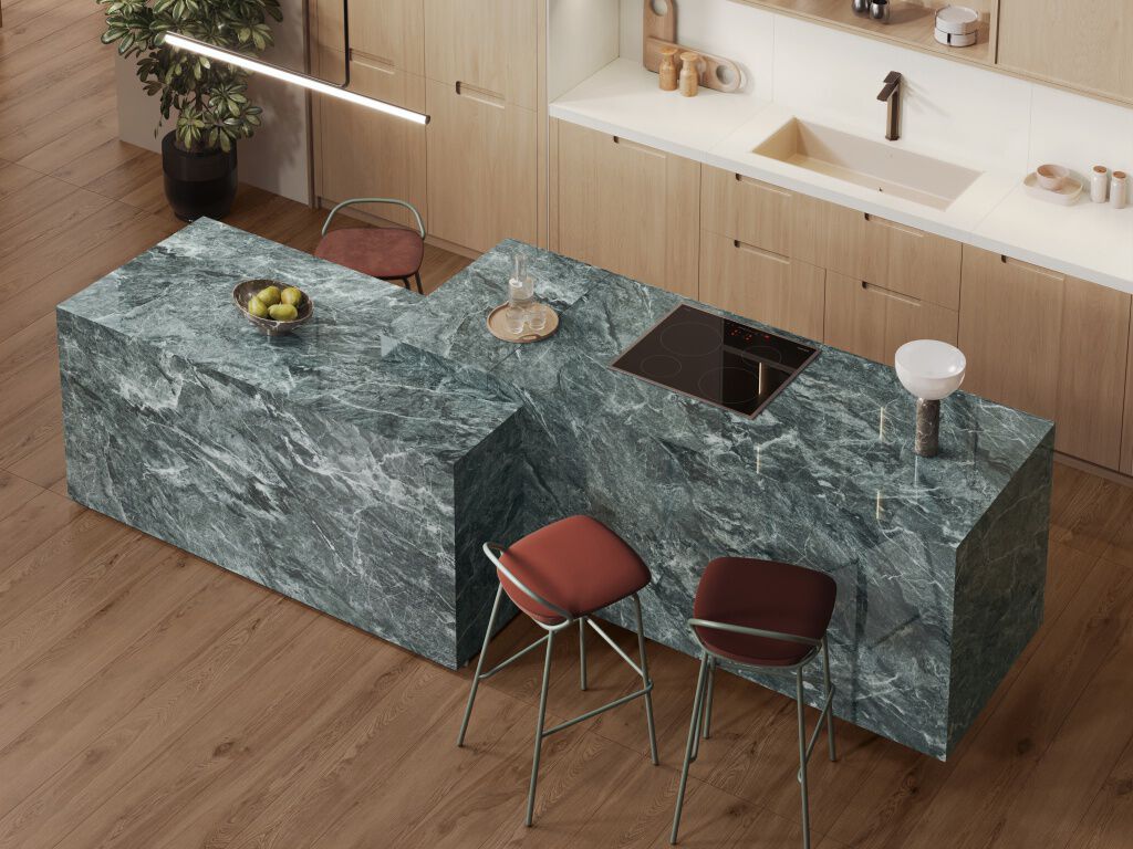 Cocina Lux Marble Caf&eacute; con Verde,,hi-res