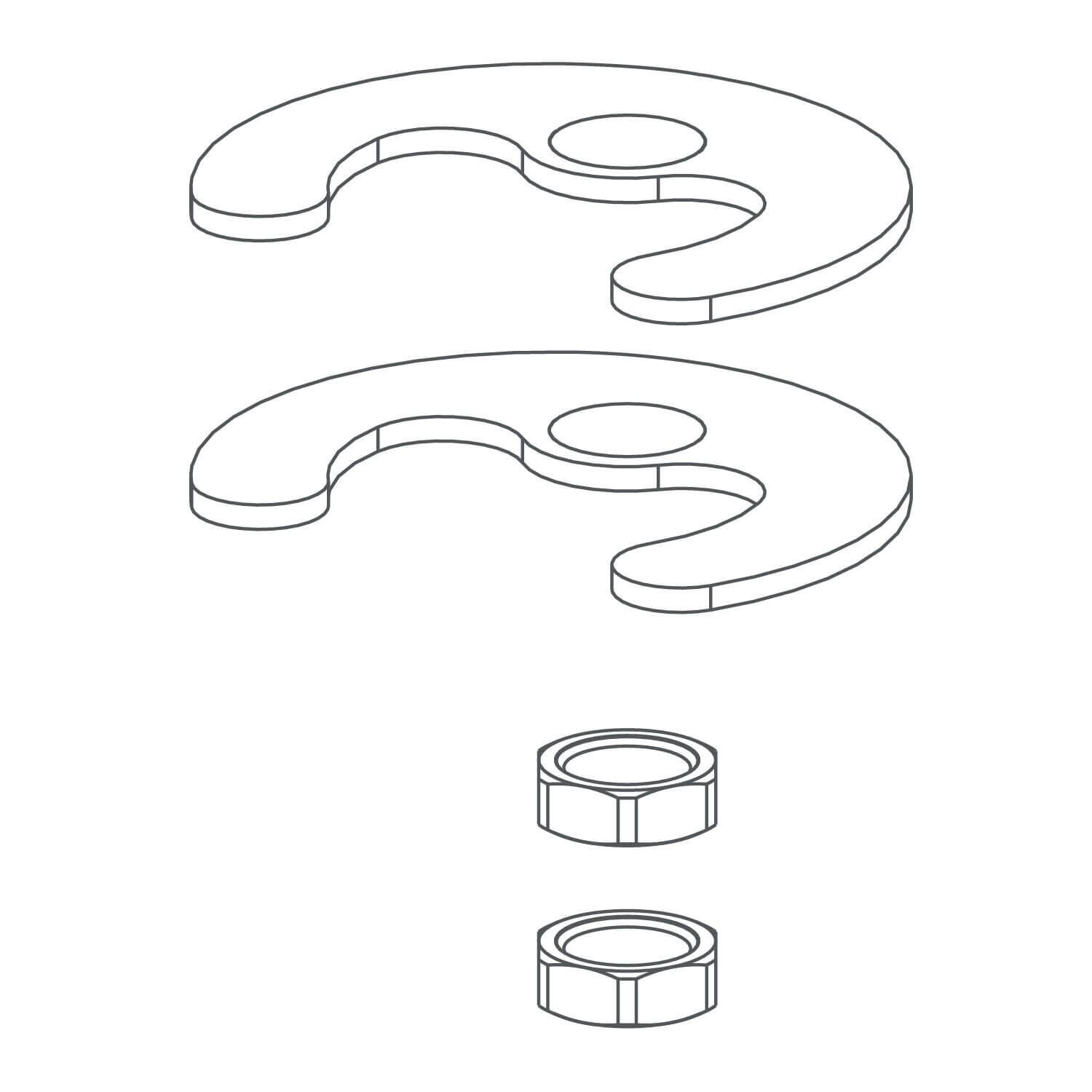 Sistema de fijacion universal para llaves duomando unico,,hi-res image number null