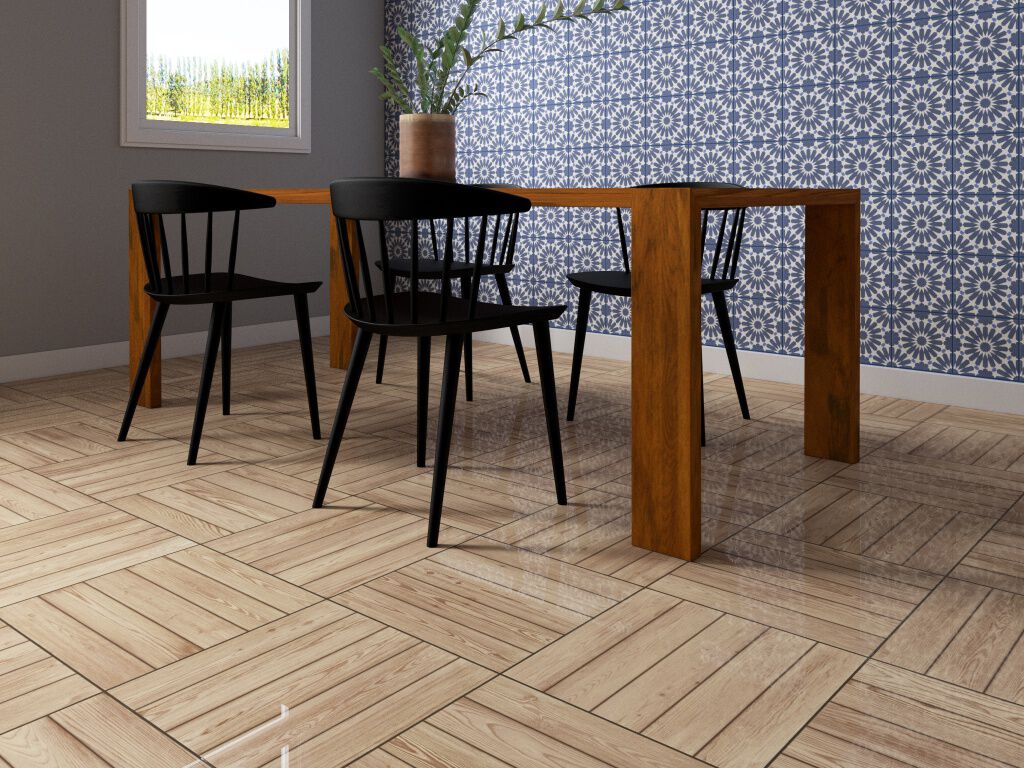 Comedor Abedul Azul con Beige,,hi-res