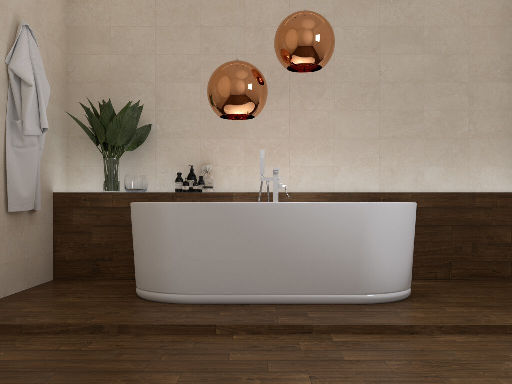 Ba&ntilde;o Wood Trails Beige con Caf&eacute;,,hi-res