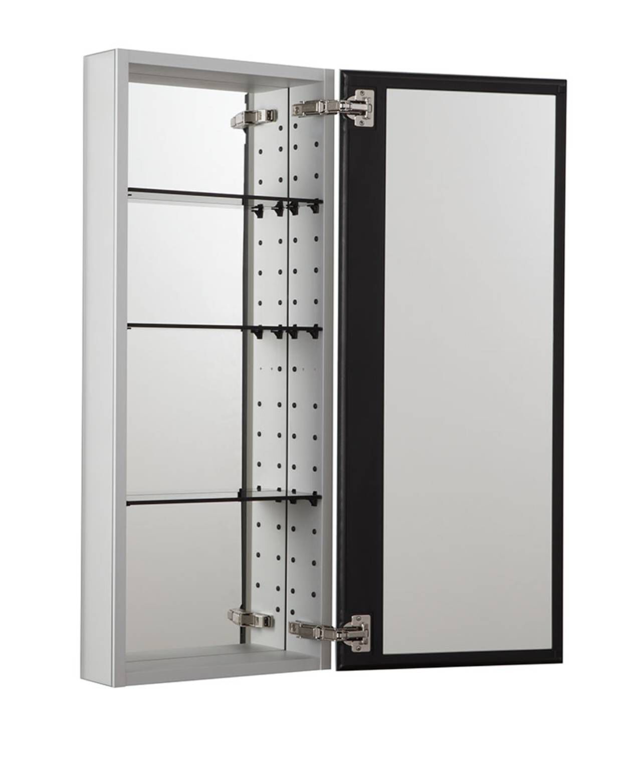 Kit de laterales para espejo gabinete l&iacute;nea Catal&aacute;n en acero inoxidable,,hi-res image number null