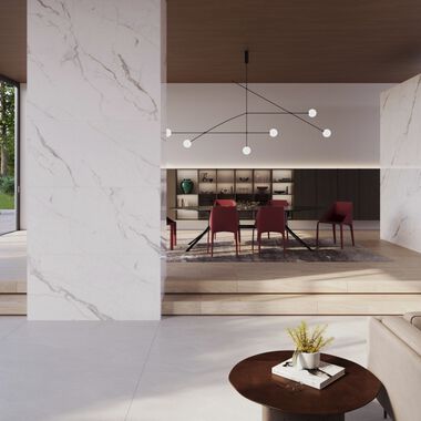 Comedor Stargaze Beige, Blanco y Gris