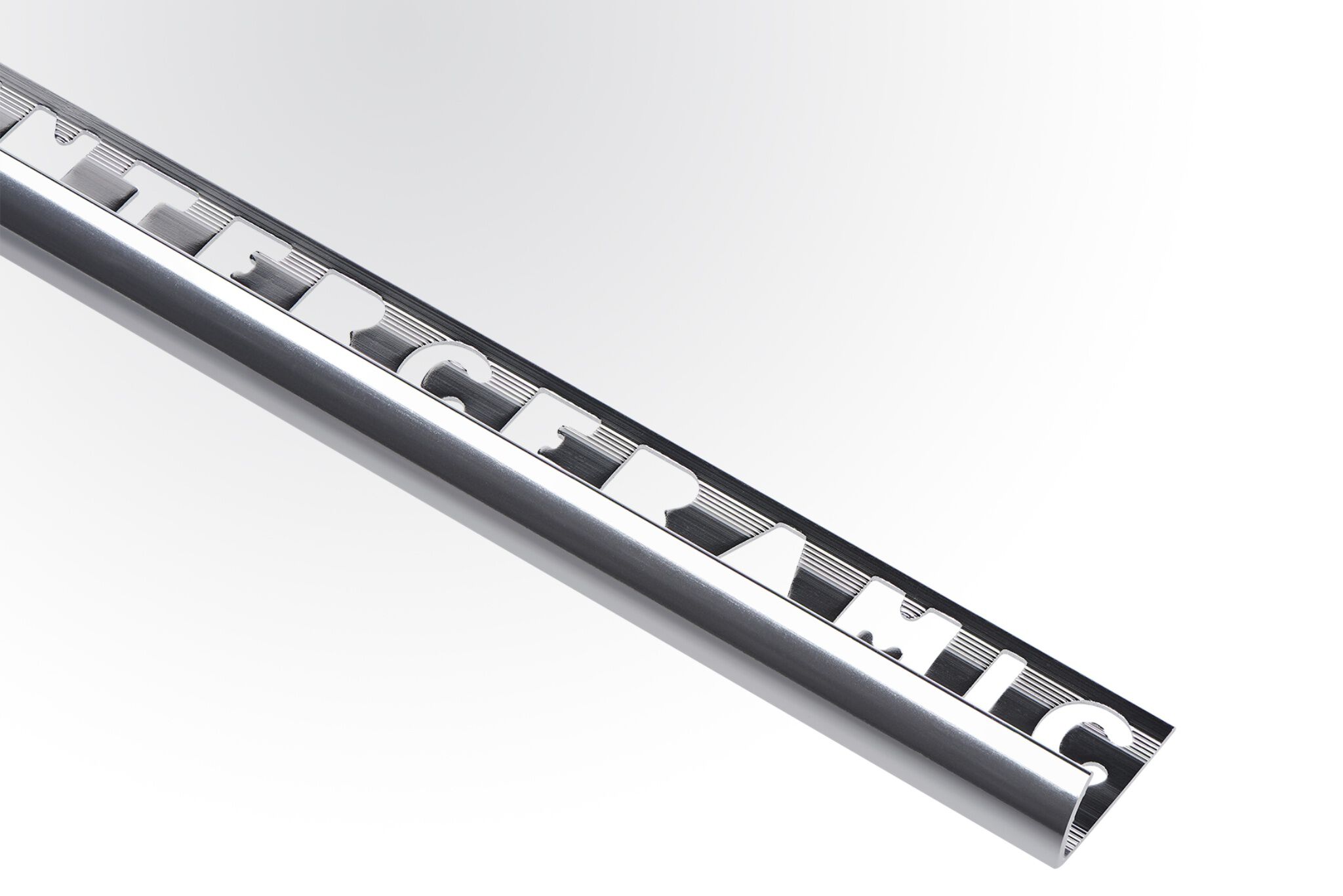 Perfil de aluminio curvo plata brillante 10 mm,,hi-res image number null