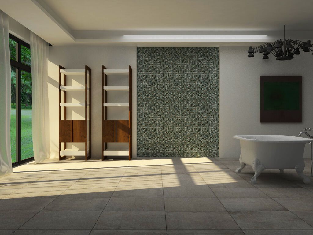 Ba&ntilde;o Interglass Murano Azul con Gris,,hi-res