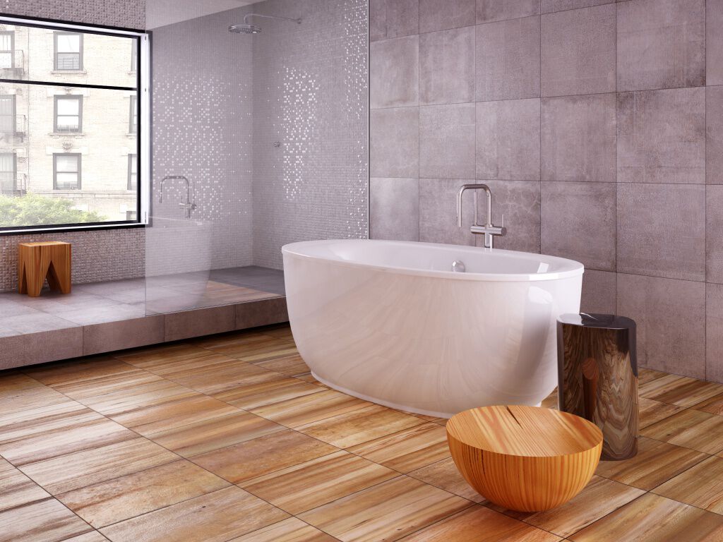 Ba&ntilde;o Trio Cement Beige con Gris,,hi-res
