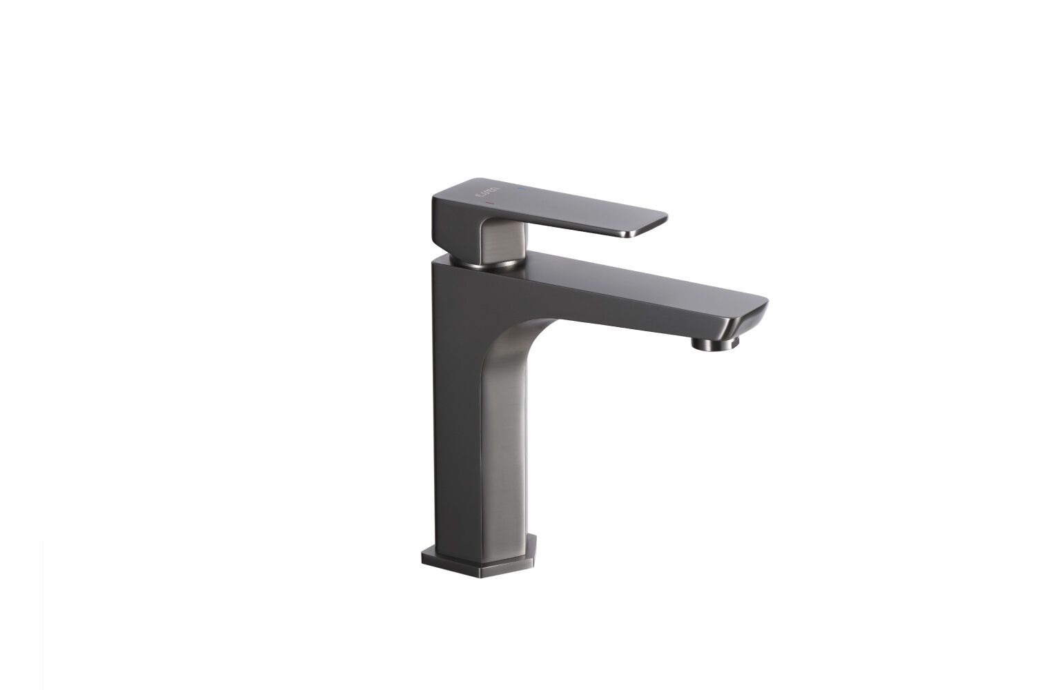 Llave monomando baja para lavabo l&iacute;nea Dessau en titanio mate,,hi-res image number null